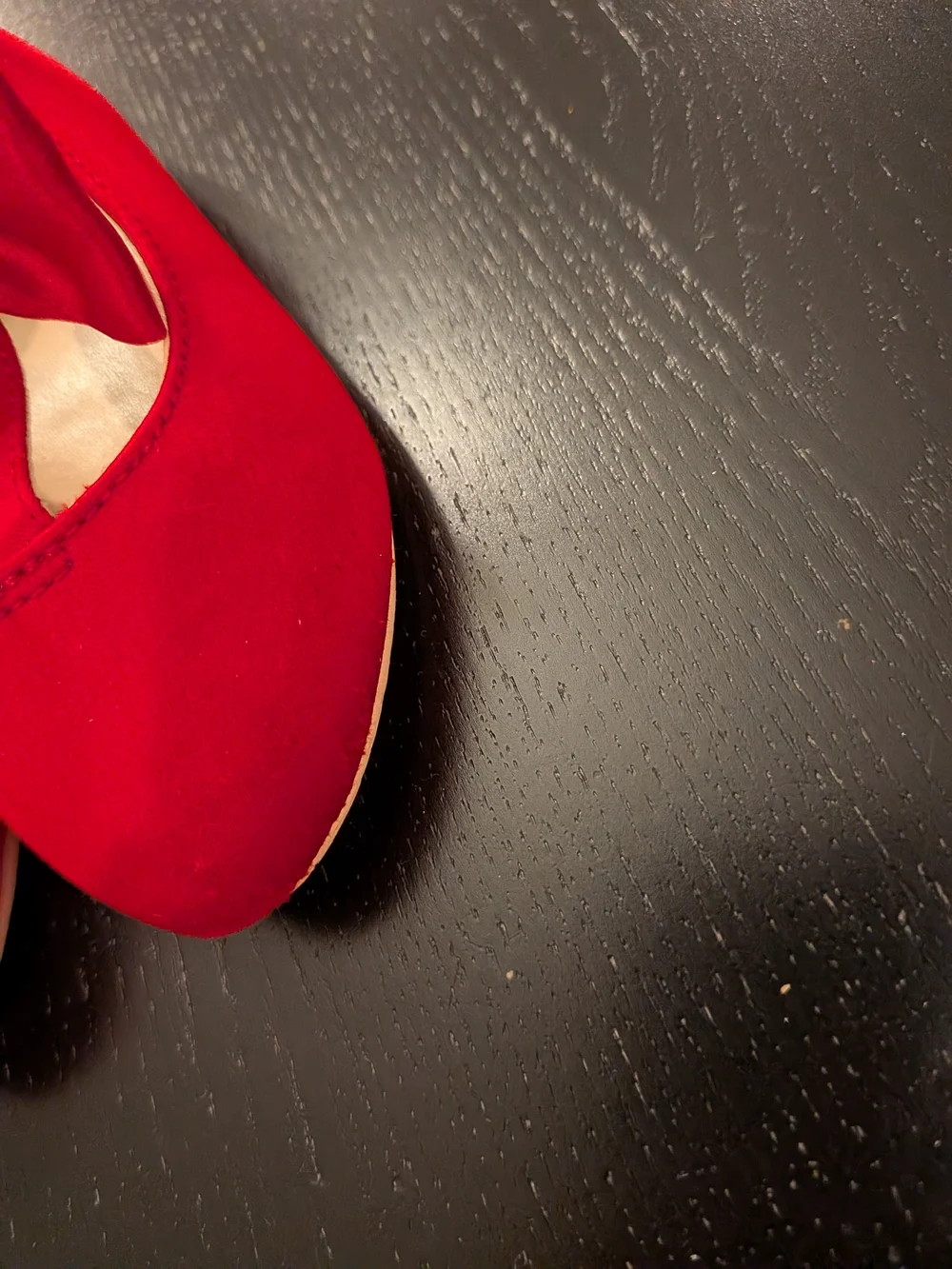 Janie and Jack Girls Red Bow T-Strap Dress Shoes